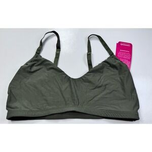 Commando M Women Butter Bralette Olive Green Adjustable Comfort